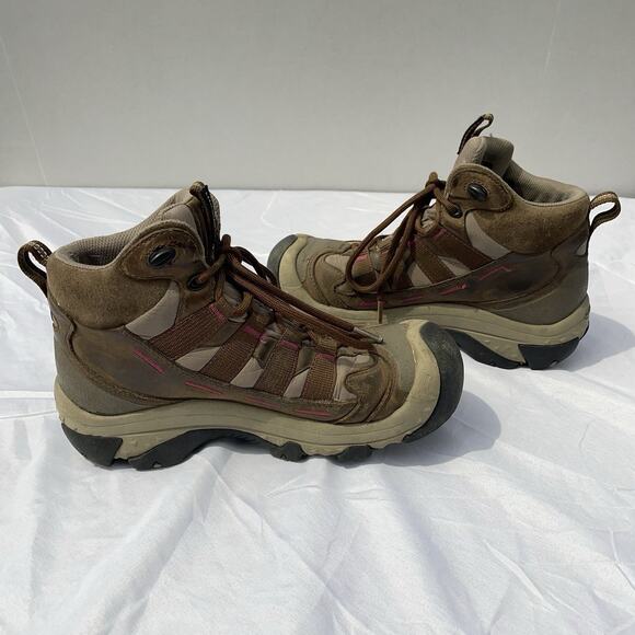 Keen Other - Keen Revel Winter Hiking Boots Brown Leather Waterproof Insulated 200g Mens 9